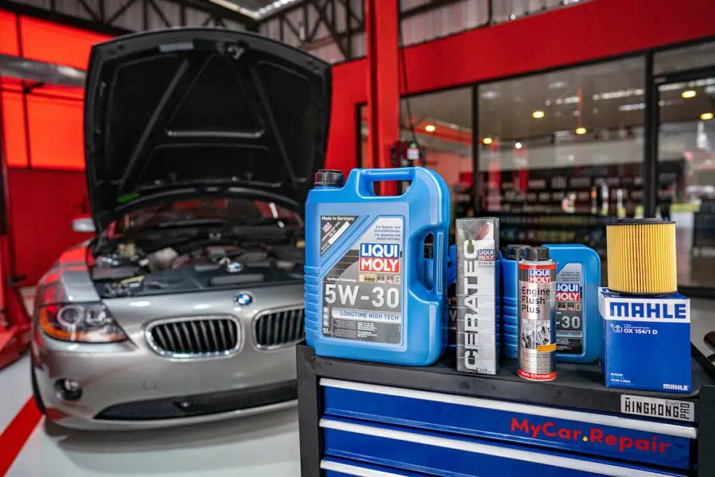 LIQUI MOLY oil change set for BMW z4