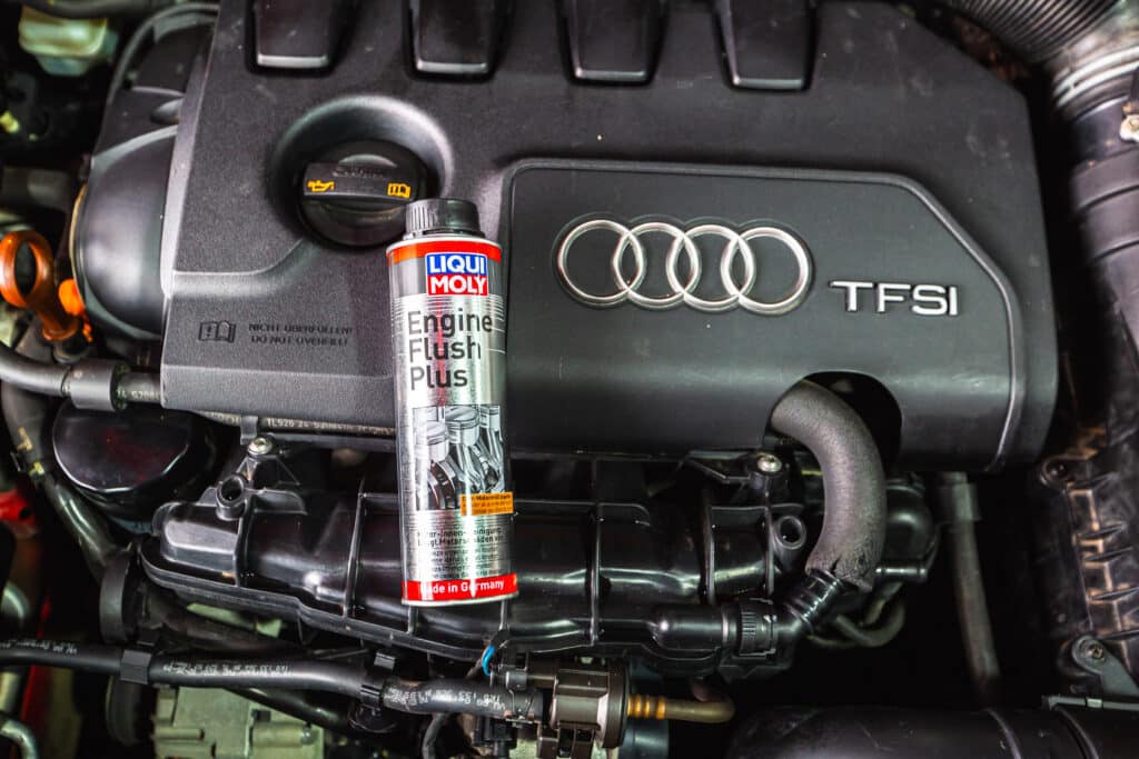 LIQUI MOLY engine flush plus for Audi A3 2009 1.4L