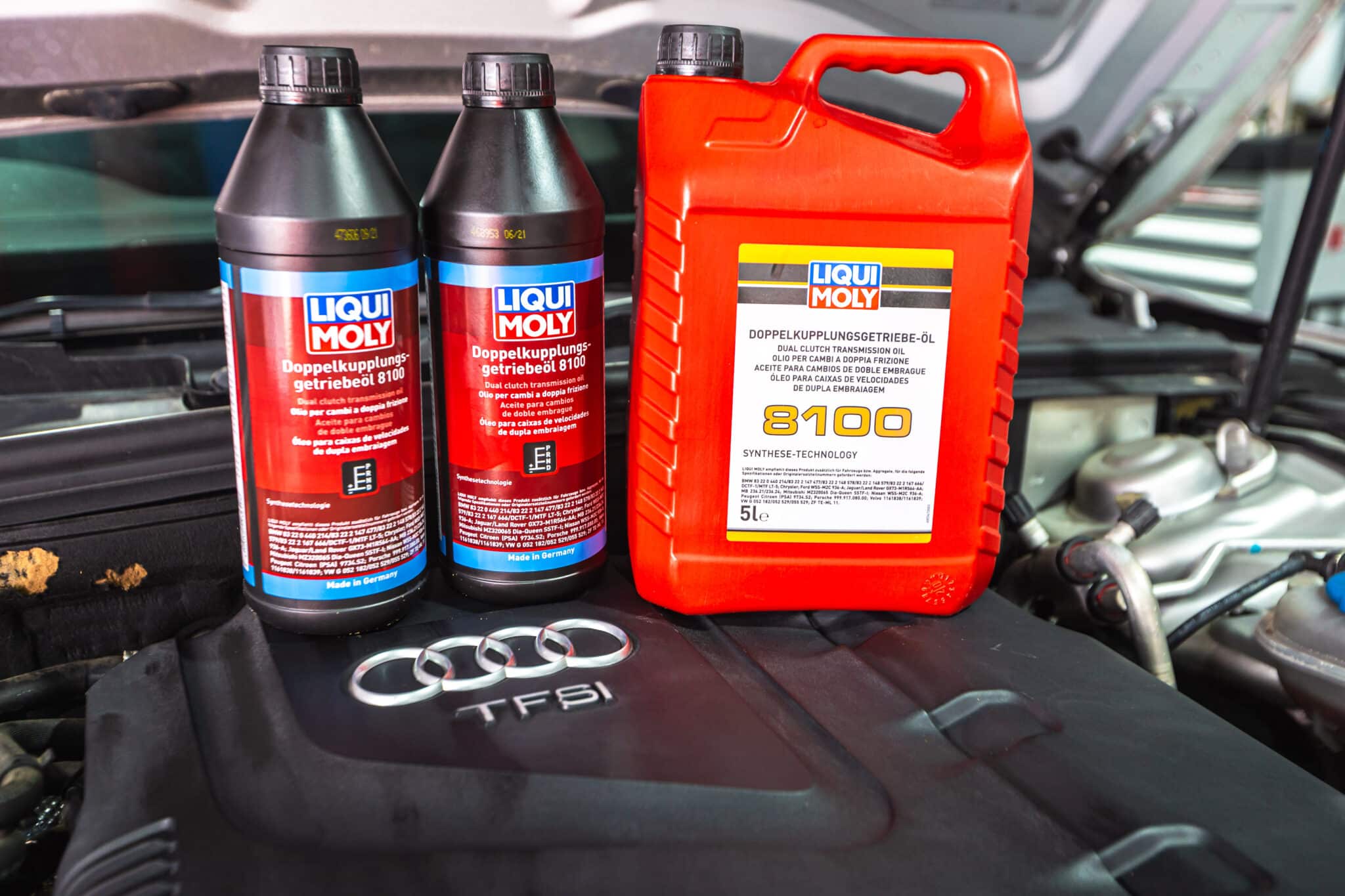 Liqui Moly Trans and Clutch for An Audi A5 2011
