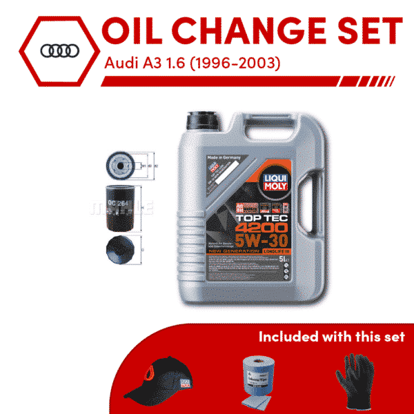 Audi A3 1.6 Oil Change Set (1996-2003)