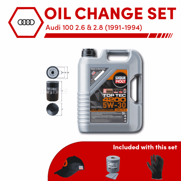 Audi 100 2.6 & 2.8 Oil Change Set (1991-1994)