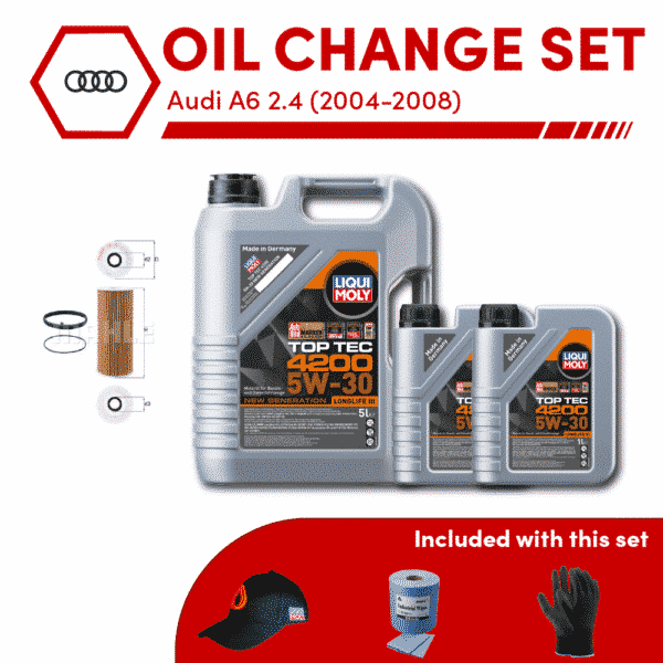 Audi A6 2.4 Oil Change Set (2004-2008)