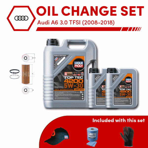 Audi A6 3.0 TFSI Oil Change Set (2008-2018)