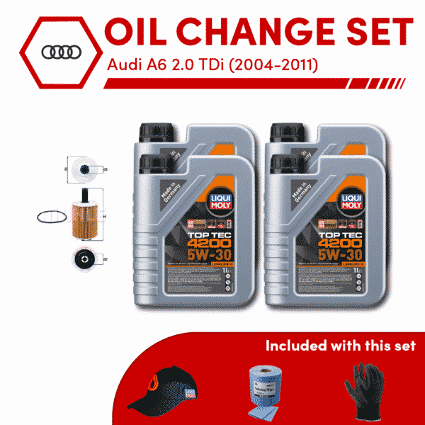 Audi A6 2.0 TDi Oil Change Set (2004-2011)