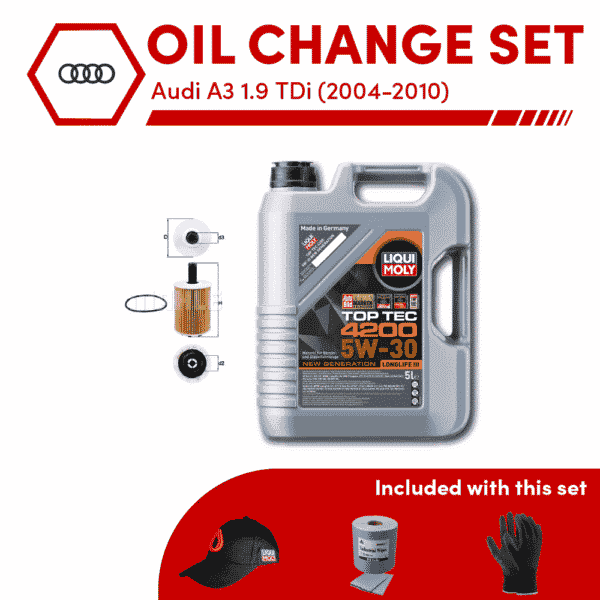 Audi A3 1.9 TDi Oil Change Set (2004-2010)