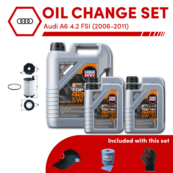 Audi A6 4.2 FSI Oil Change Set (2006-2011)