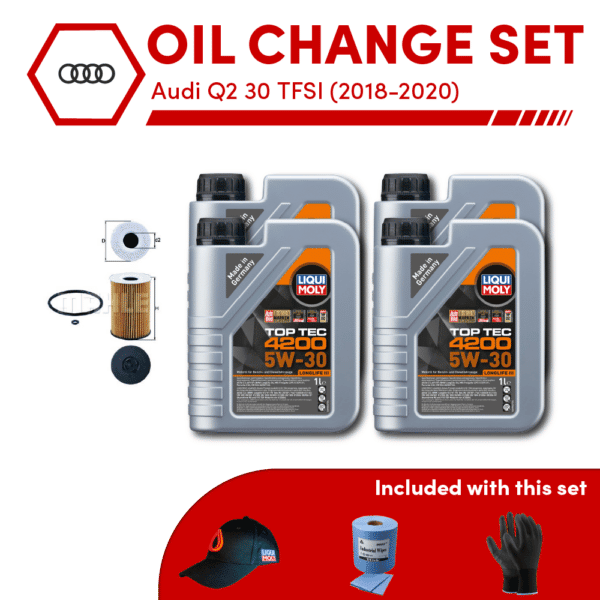 Audi Q2 30 TDI Oil Change Set (2018-2020)