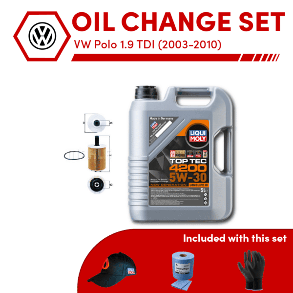 Volkswagen Polo 1.9 TDI Oil Change Set (2003-2010)
