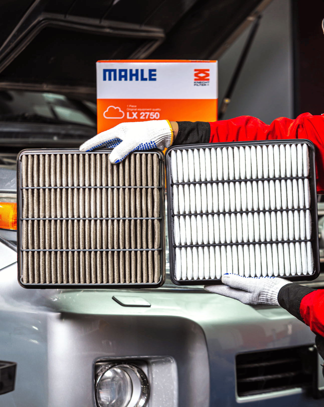 Replacing the engine air filter on time and maintaining a clean air intake system with a clean throttle valve and air sensor helps to maintain low fuel consumption