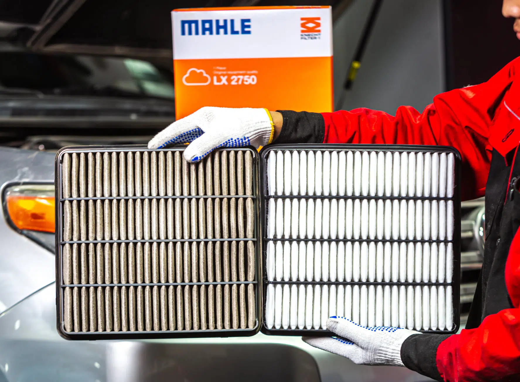 Clean engine airfilter reduce the fuel consumption and give the engine enough air for the combustion process